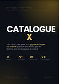 Catalogue X — Le guide complet 2026